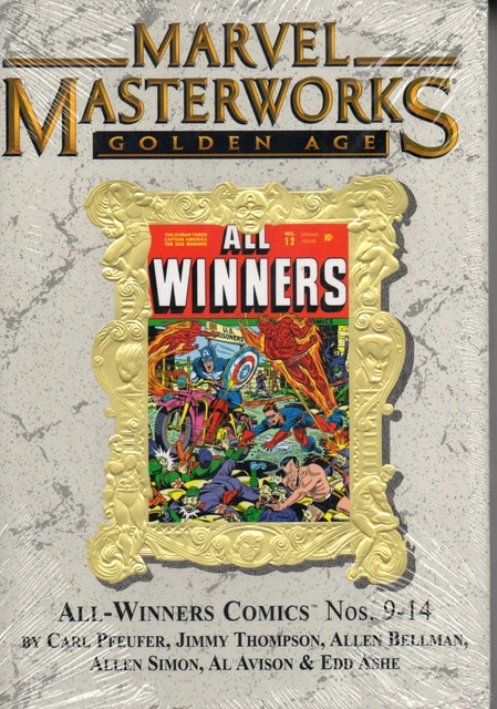 Marvel Masterworks Mmw Vol 108 Golden Age "All Winners Vol 03" Foil Variant Hc