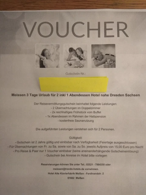 3 Tage Kurzurlaub Hotel Alte Klavierfabrik Meißen bei Dresden 2