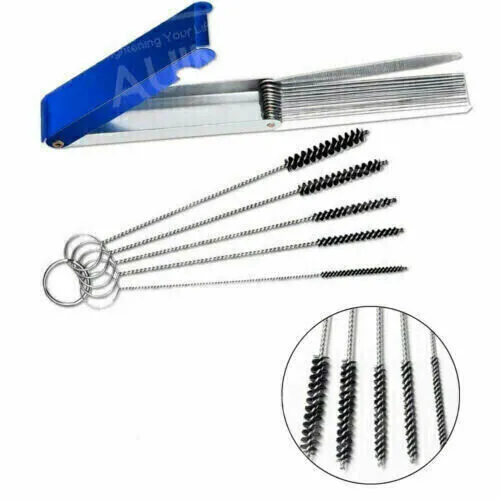 Part Accessories Motorcycle Carburetor Carbon Dirt Cleaning Needles Brushes - US