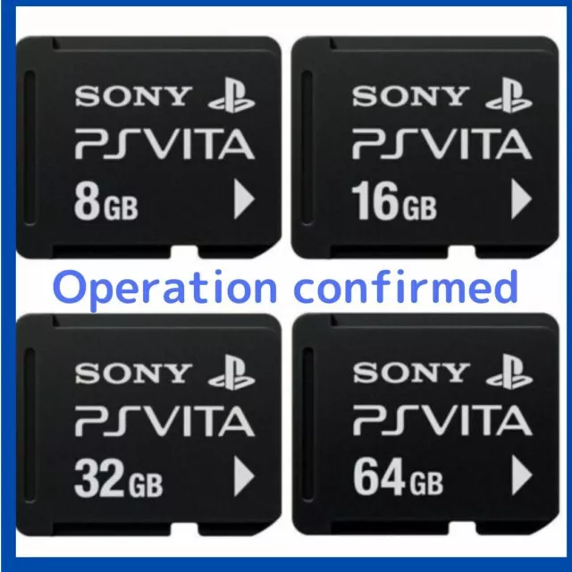 Sony PS Vita Memory Card Official Used Japan 4GB 8GB 16GB 32GB 64GB ship'n 1 day