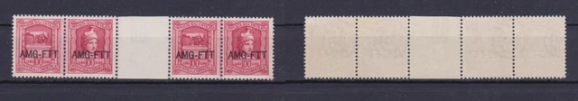 "Trieste Amg-Ftt Revenue Industry & Commerce L. 100  Pair  Mnh"