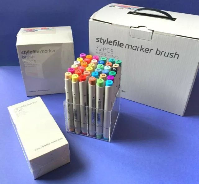 Stylefile Marker Brush MAIN A SET Colours Layoutmarker Grafikmarker Sets wählbar