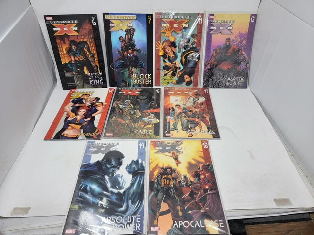 Ultimate X-Men: Vol 6 7 11 13 14 16 17 18 19 ~ Marvel Tpb * 9 Book Lot *