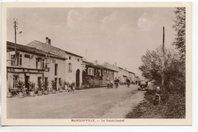 MANGONVILLE - Meurthe et Moselle - CPA 54 - Le Point Centrale - Charming Beers