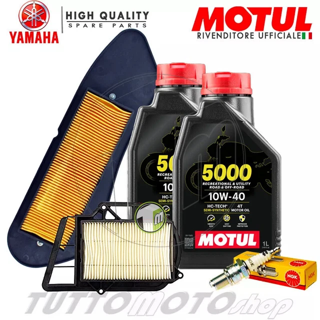 Kit Tagliando Completo Yamaha T-Max 500 2008-2011 - Filtri, Candele E Olio Bardahl