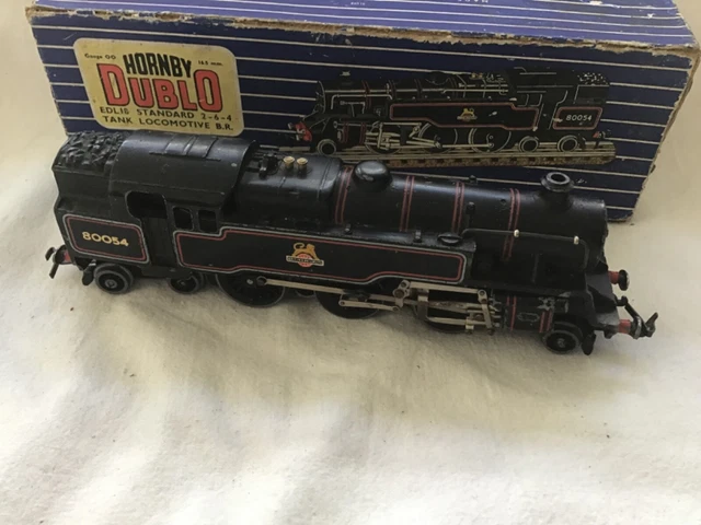Hornby dublo 3 rail EDL18 tank locomotive 80054 - BOXED