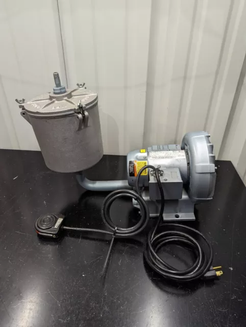 IDEX Gast Regeniar R1102C-14 Regenerative Blower Ring Compressor 1/8 HP 28.5Hg