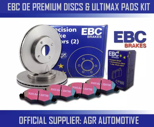 EBC FRONT DISCS AND PADS 290mm FOR IVECO DAILY (2011-) 35C21 2011-