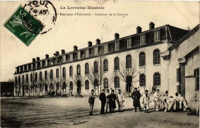 CPA AK Militaire TOUL - Regiment d'Infanterie (361800)