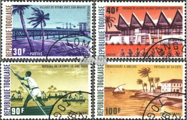 Togo 1031A-1034A (kompl.Ausg.) gestempelt 1974 Küstenlandschaft