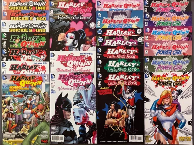 Harley Quinn Comic Lot Mini Series + One Shots + Variants DC Comics 2015 2016