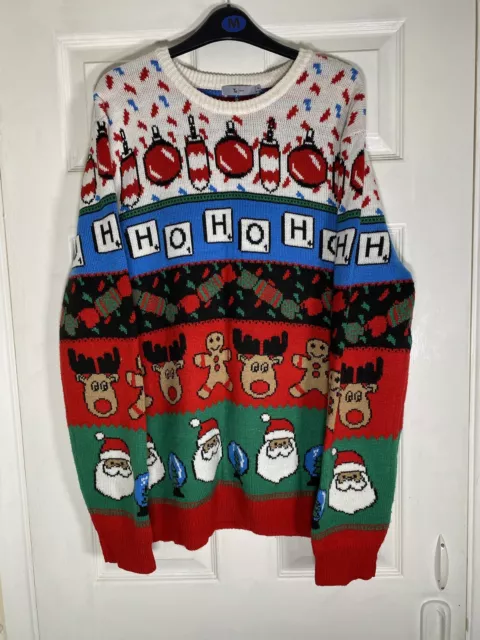 SAINSBURYS TU CHRISTMAS Jumper Mens S 10.00 PicClick UK