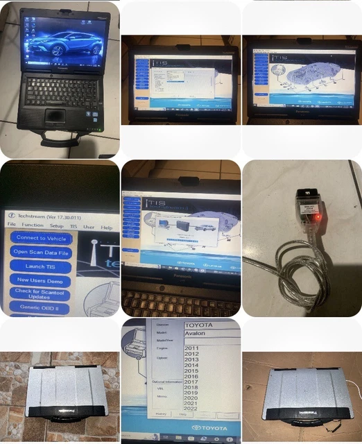 DIAGNOSTIC CODE READER Fit For Toyota Lexus V15.00.026 Techstream Used ...