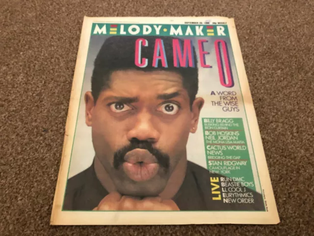 Mel17 Melody Maker Cover Seite 20/9/1986 Cameo