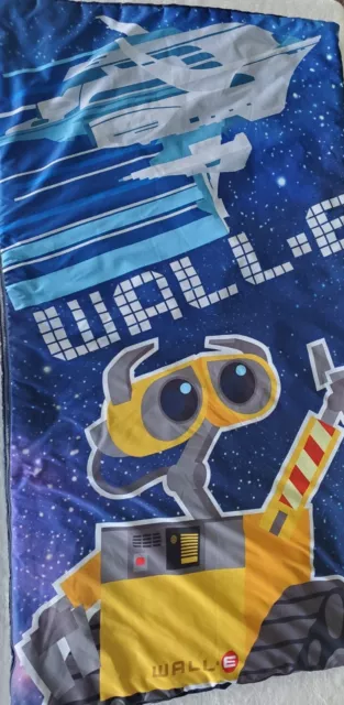 "Saco de dormir juvenil Disney Pixar Wall-E azul multicolor poliéster axioma 30"" x 54"