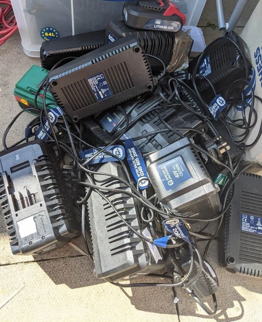 FAULTY CHARGER BATTERY lawnmower trimmer Spear Jackson McGregor