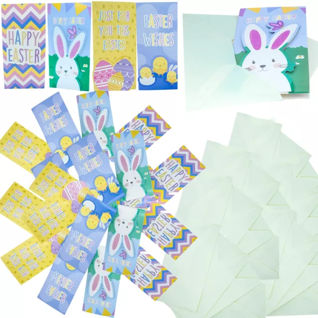 17cm Easter Gift Tags wd Envelops For Cash Gifts, Blank Cards, Kids Gift Voucher