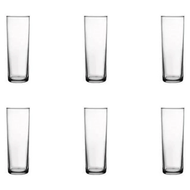 Lot de 6 Gobelets Hauts "Jacqu'eau" 32cl Transparent