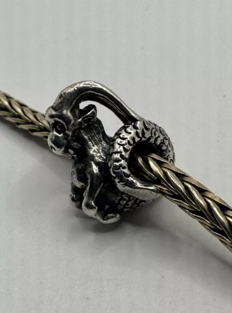 Trollbeads - Authentic - Genuine - Retired 2021 - Zodiac Capricorn - 11349