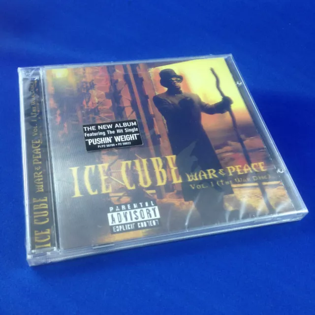 ICE CUBE: War & Peace Vol.1, The War Disc (RARE 1st pressing Ltd Edit 3D COVER) 3