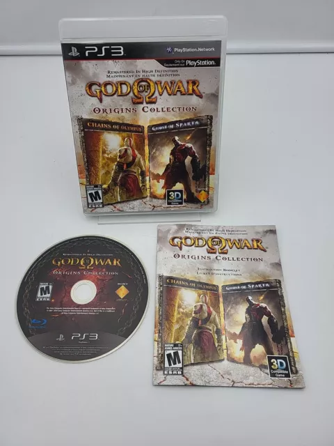 God of War: Origins Collection (Sony PlayStation 3, 2011) CIB