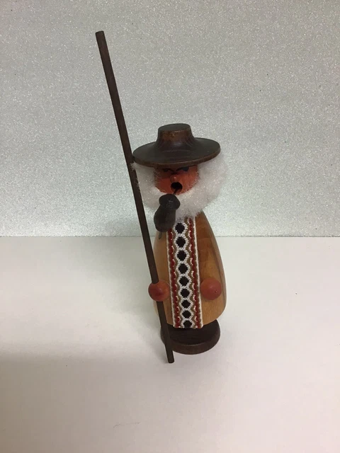 altes DDR Räuchermännchen Schäfer Räucherfigur Sammler 15cm