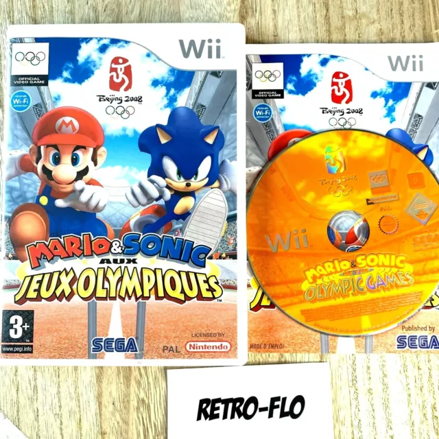 MARIO & SONIC Aux Jeux Olympiques Jeu Nintendo Wii Complet PAL EUR 21,90 PicClick FR