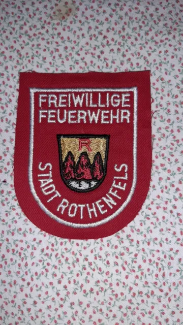 Feuerwehr Ärmelabzeichen Stadt Rothenfels