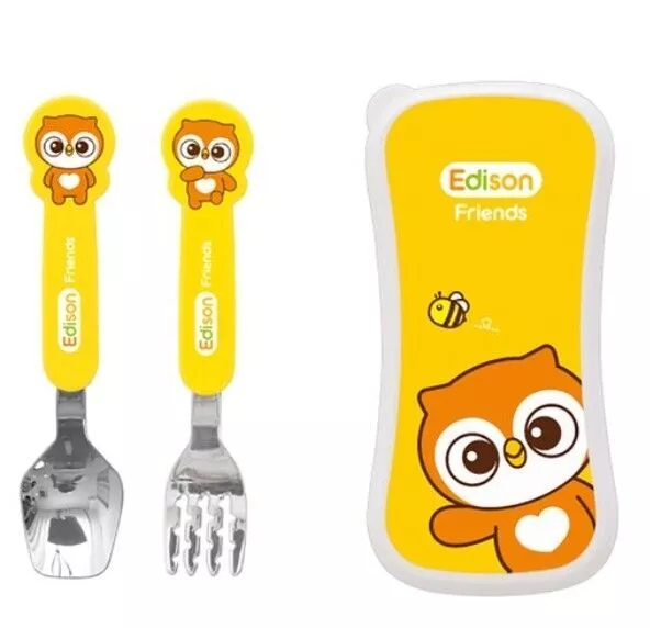 Juego de fundas para tenedor y cuchara Edison Friends, fideos fáciles de...