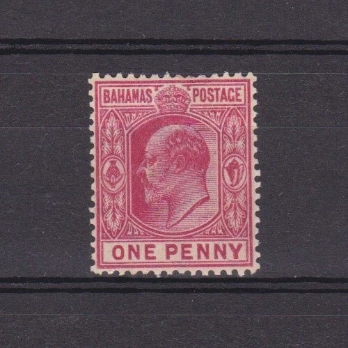BAHAMAS 1906, SG# 72, CV £27, Wmk Crown CA, KEVII, MH