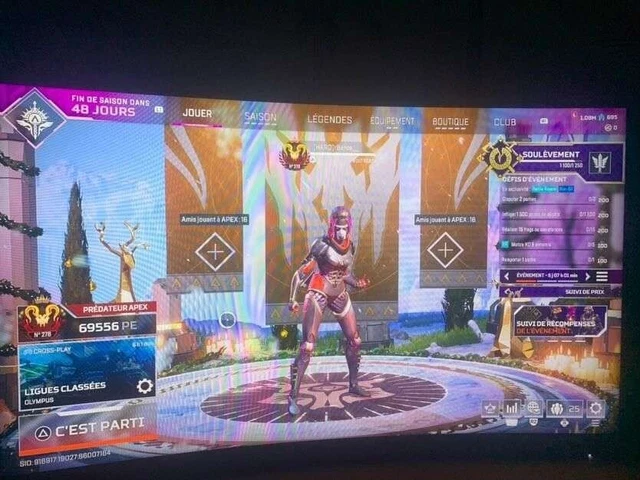 COMPTE APEX LEGENDS 4x Pred 5 Heirlooms, Centaines de legendaires 37 000 Frags EUR 99,00 - FR