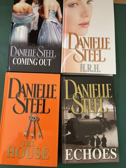 Danielle Steel 4 Book Bulk Lot , Hardcover - Romance, Drama, Women's Fiction