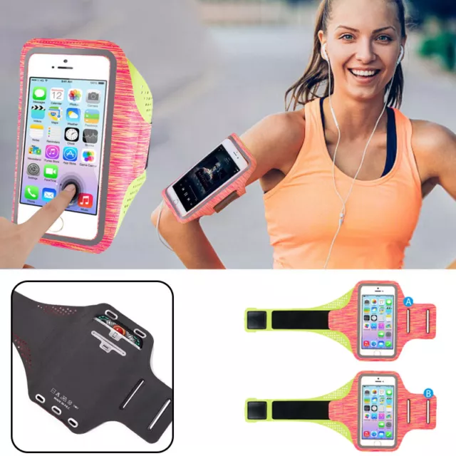 Sports Arm Band Mobile Phone Holder Running Gym Armband Bag Cover For All Phones