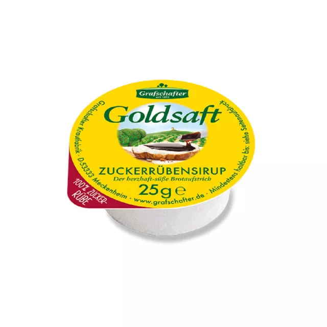 Grafschafter Goldsaft Sciroppo di Zucchero Porzioni 80x25g