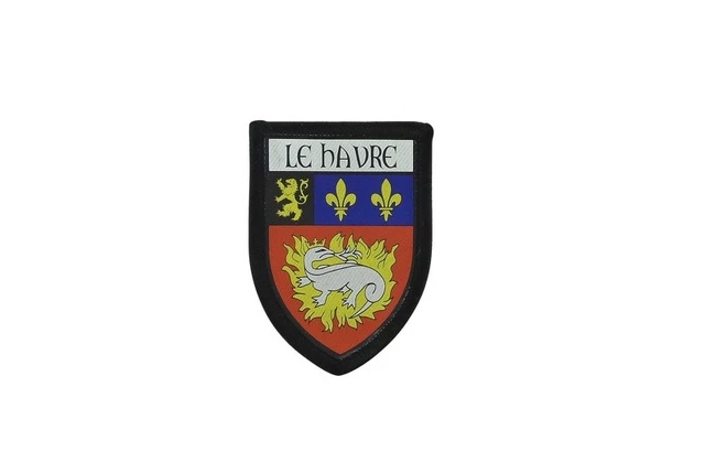Patch Termoadesivo Ricamato Con Stemma Della Citt&agrave; Di La Ciotat, Ecusson Originale