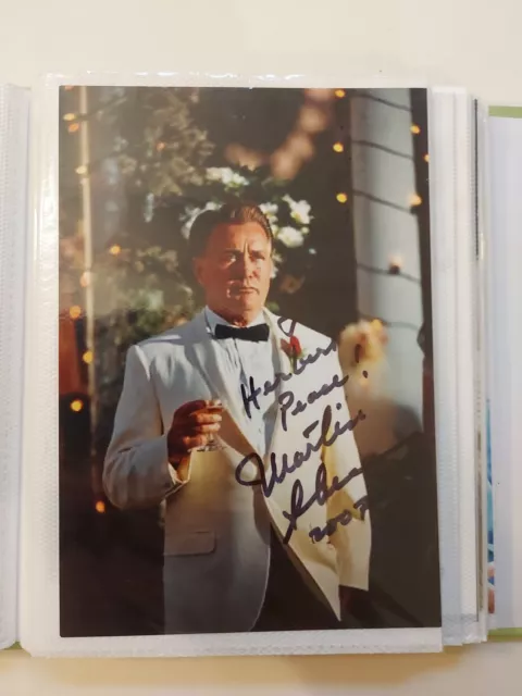 Martin Sheen Hollywood Star Original Autogramm Foto