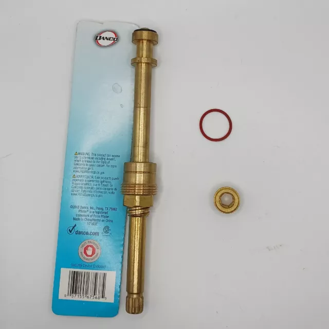 Danco 12H-6H/C Hot Cold Stem for PFISTER FAUCETS 17163E