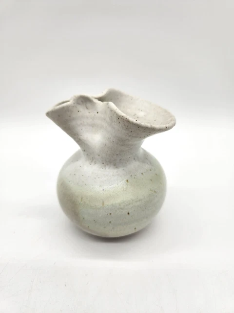 Studio Art Pottery Oil Lamp
