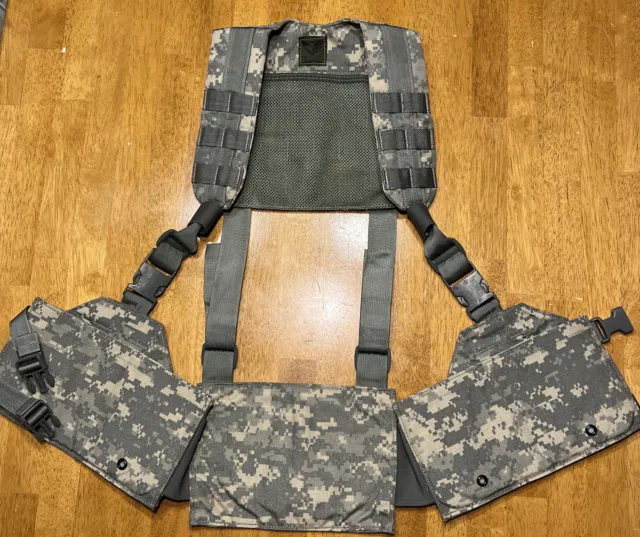 EAGLE INDUSTRIES,                   H -HARNESS RIG, ACU Camo Pattern , Molle II
