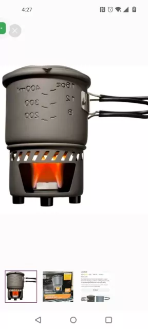 Esbit Solid Fuel Stove And Cook Set Kocher Outdoor 2