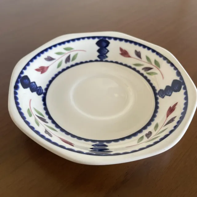 Vintage Adams Ironstone "Lancaster" Dinnerware Saucer Plates China