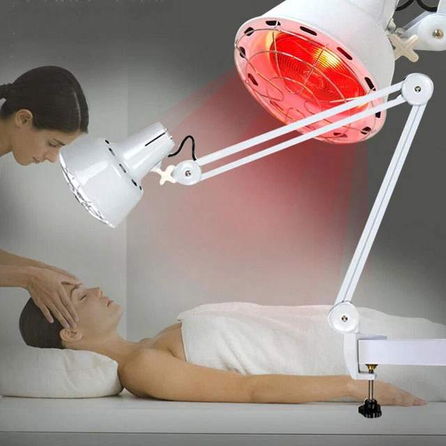 Lámpara de calor de terapia infrarroja con soporte de piso 275 W salud alivio del dolor fisioterapia