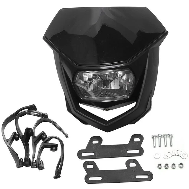Faro testa faro universale moto antisporcizia halo 12 V sporcizia bici 2093