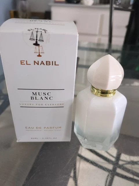 Eau De Parfum Musc Blanc El Nabil - 65 Ml - Neuve - Senteur Musc Blanc Frais Et Doux