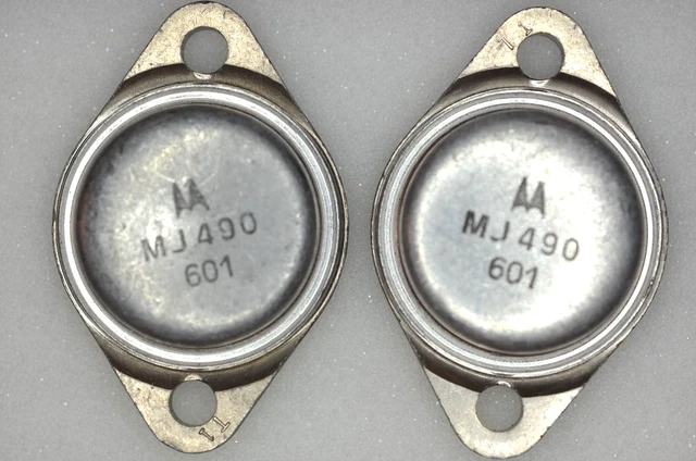 7 Transistors Motorola BD436 PNP | Vce 32V, Ic 4A | Composants électroniques Neufs