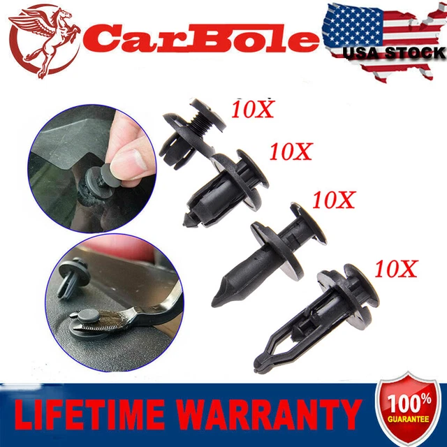 Moulding Fastener Clips Auto kit Trim Car Push Pin Body Bumper Rivet Accessories