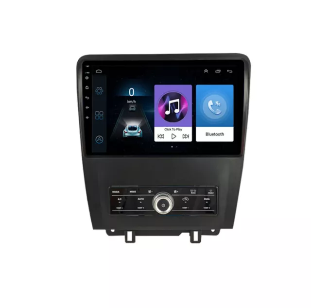 10.1" Android 10.1 Car Stereo Radio GPS Player 1G+16G For 2010-2014 Ford Mustang