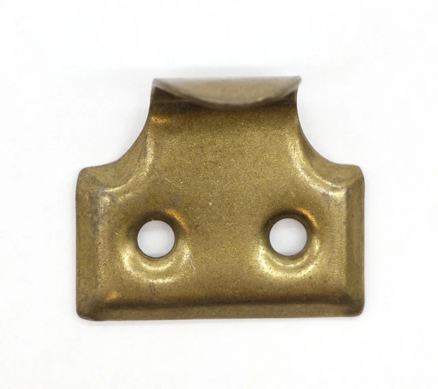 Vintage 1.375 in. Brass Over Steel Window Sash Lift