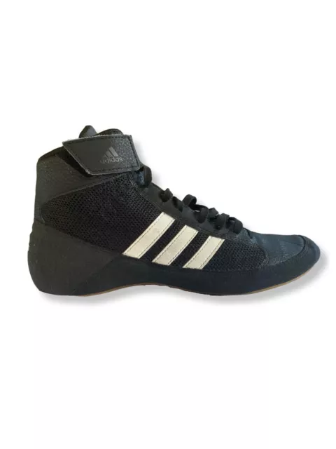 Adidas HVC Havoc Black UK Size 8 Boxing Runners Wrestling Shoes Good Condition