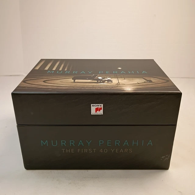 MURRAY PERAHIA THE First 40 Years (68 CD + 6 DVD + Book) COMPLETE
